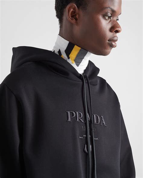 prada hoodie women's.